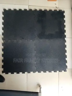 Interlocking Gym Rubber 500mm X 500mm. 15mm