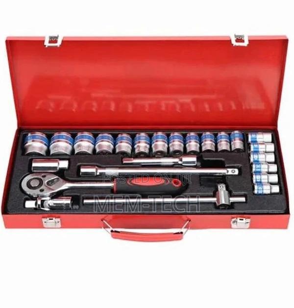1/2" 24 Pieces Heavy Duty Point Combinational Ratchet