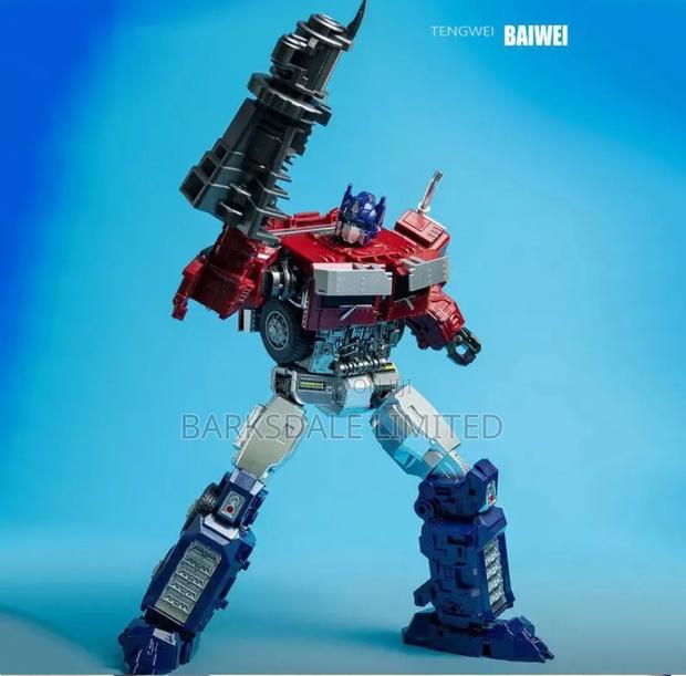 18CM Transformers Optimus Prime Autobots Robot Toy Gift - thumbnail 3