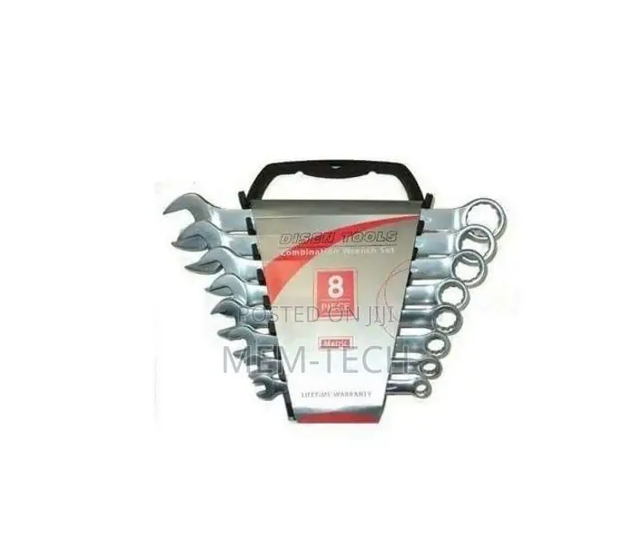 8pc Spanner Wrench Set