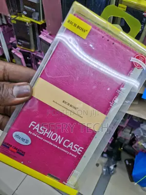 Universal Leather Flip Case for Infinix Hot 30 I -Pink
