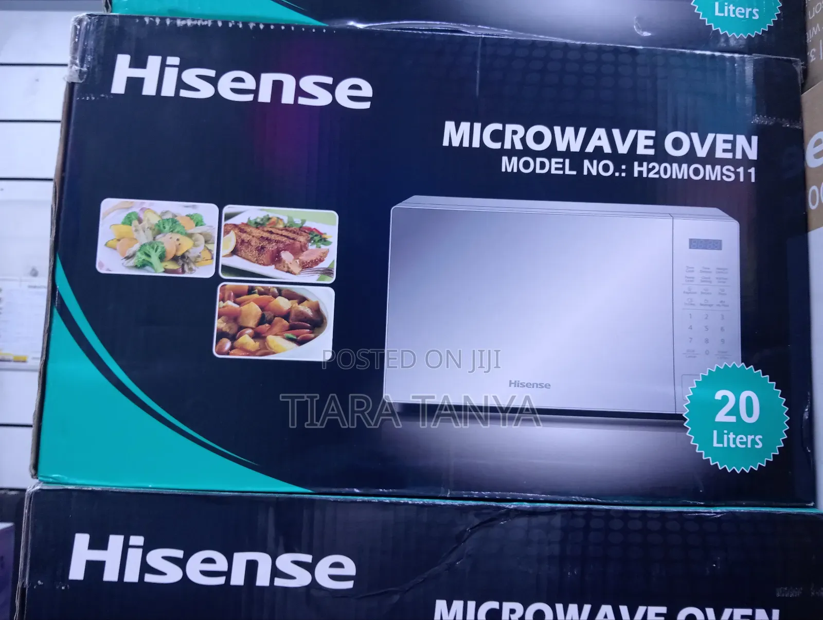 Hisense 20L Microwave H20MOMS11 (Silver)