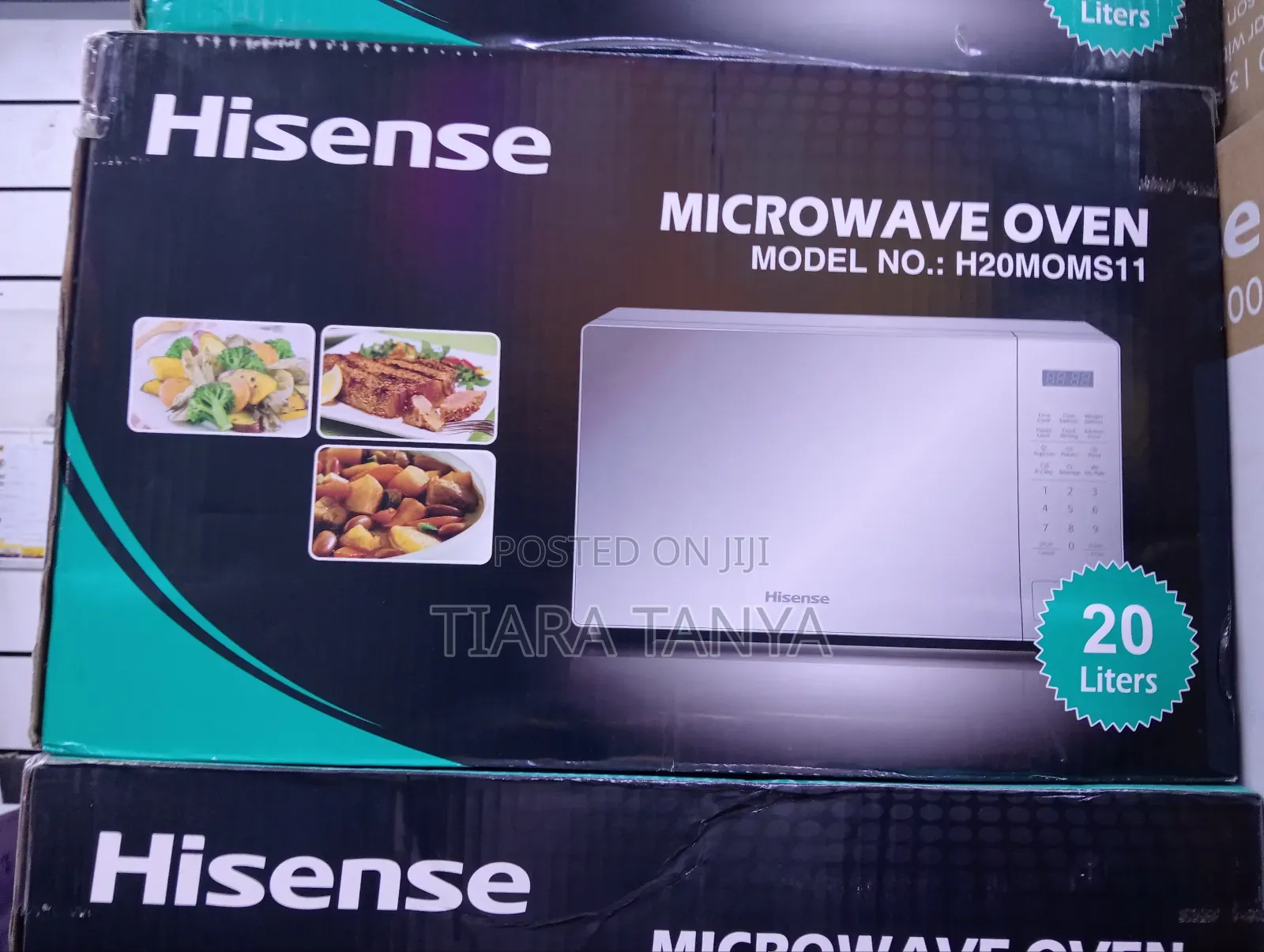 Hisense 20L Microwave H20MOMS11 (Silver)