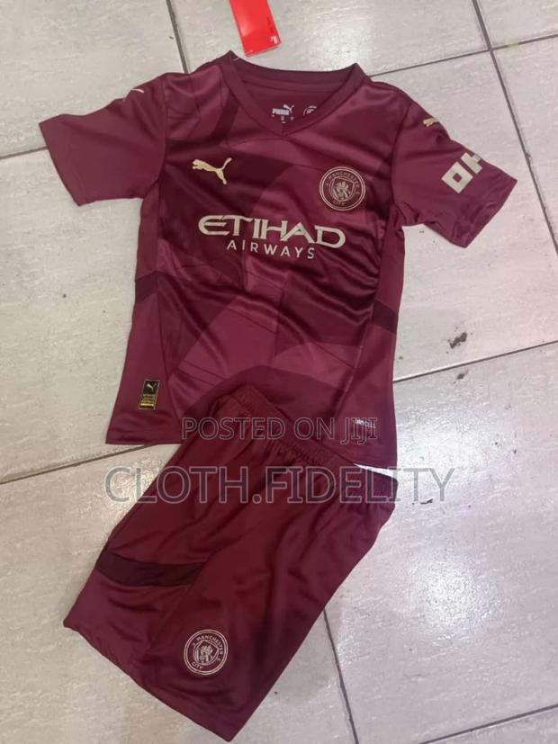 Manchester City Third Kids Kit.(Original) - main view