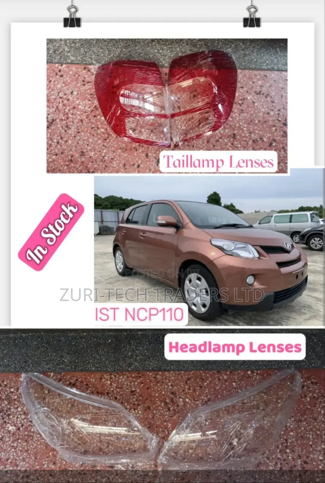 Headlights Lenses Available