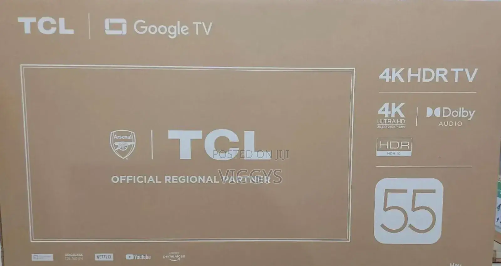 TCL 55 Inch Tv / UHD IN-65