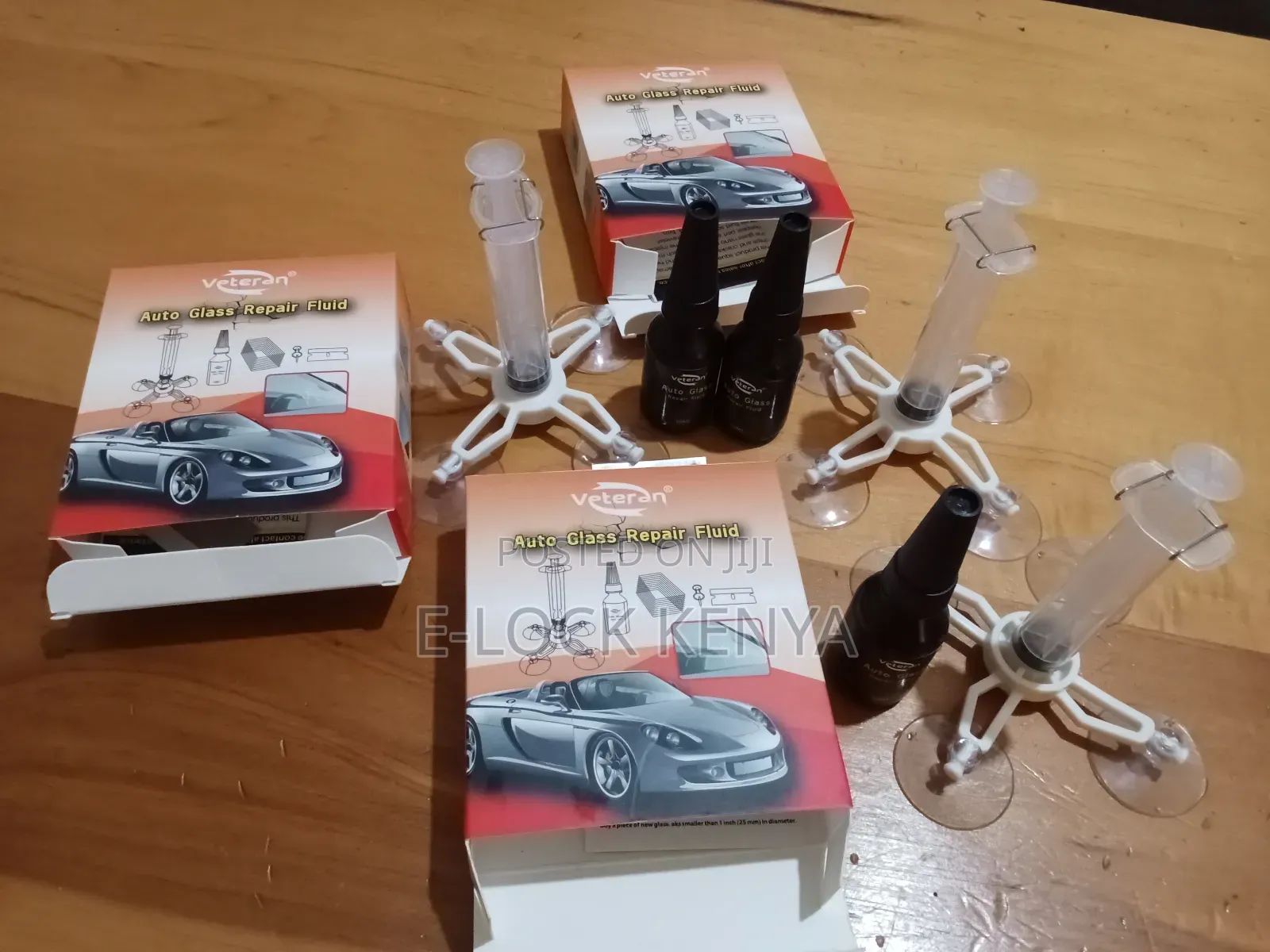 Functioning Windshield Crack Restoration Kit