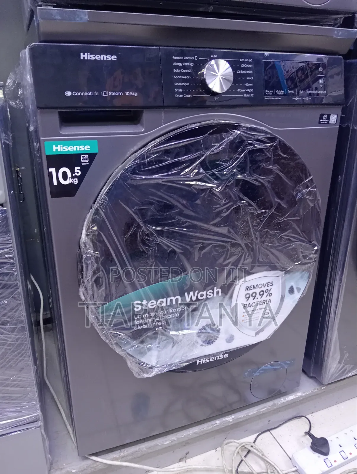 Hisense 10.5kg Washing Machine Front Load Washer Wf3s1043bt