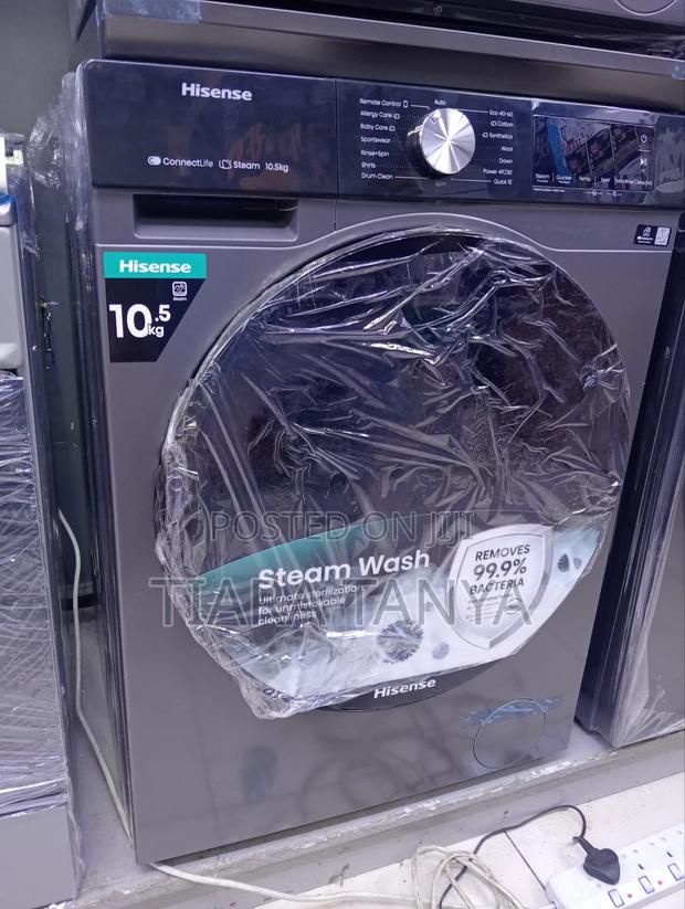 Hisense 10.5kg Washing Machine Front Load Washer Wf3s1043bt - thumbnail 2