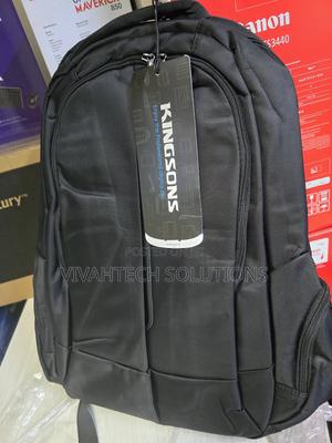Kingsons KS3027W 15.6′′ Black Laptop BACK Backpack - thumbnail 2