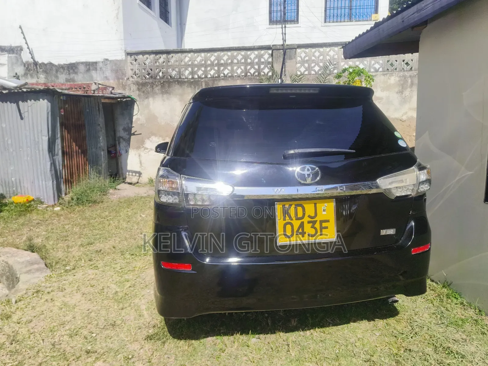 Toyota Wish 2014 Black