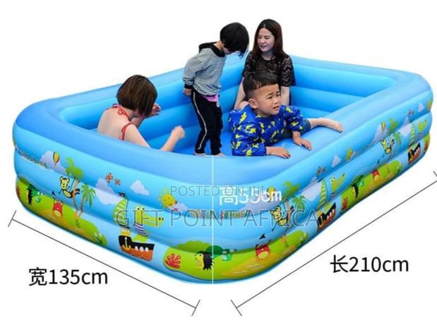 Inflatable Swimming Pool for Kids (210cm by 135cm)