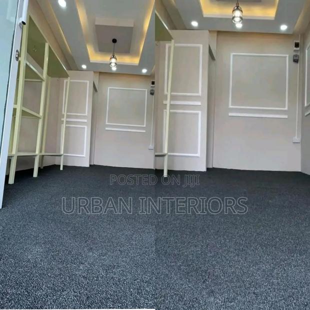 Dark Grey Wall to Wall Carpets - main view