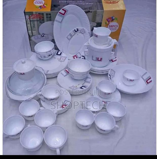 58peaces Ceramic Diner Set - main view