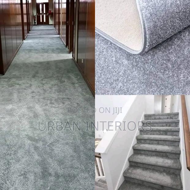 Light Grey Office Carpet - main view