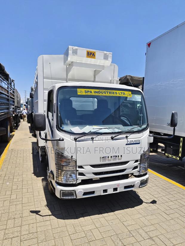 Zero Mileage Blue Power Isuzu NMR Truck - thumbnail 3