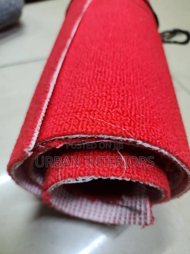 Red Wall to Wall Carpets Delta