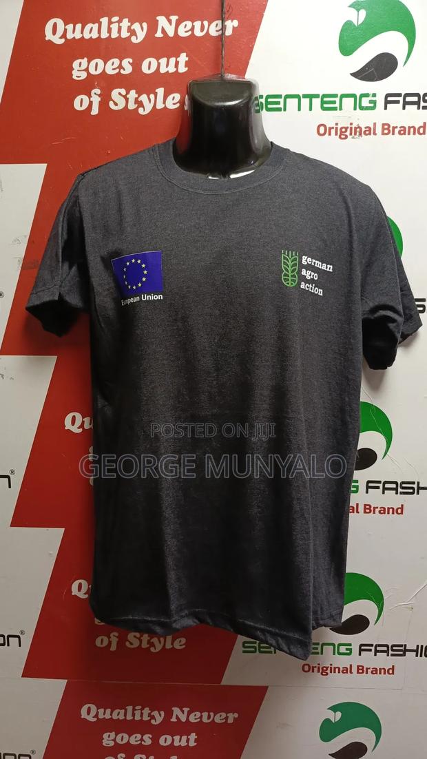 Printed Round Neck T-Shirts - main view