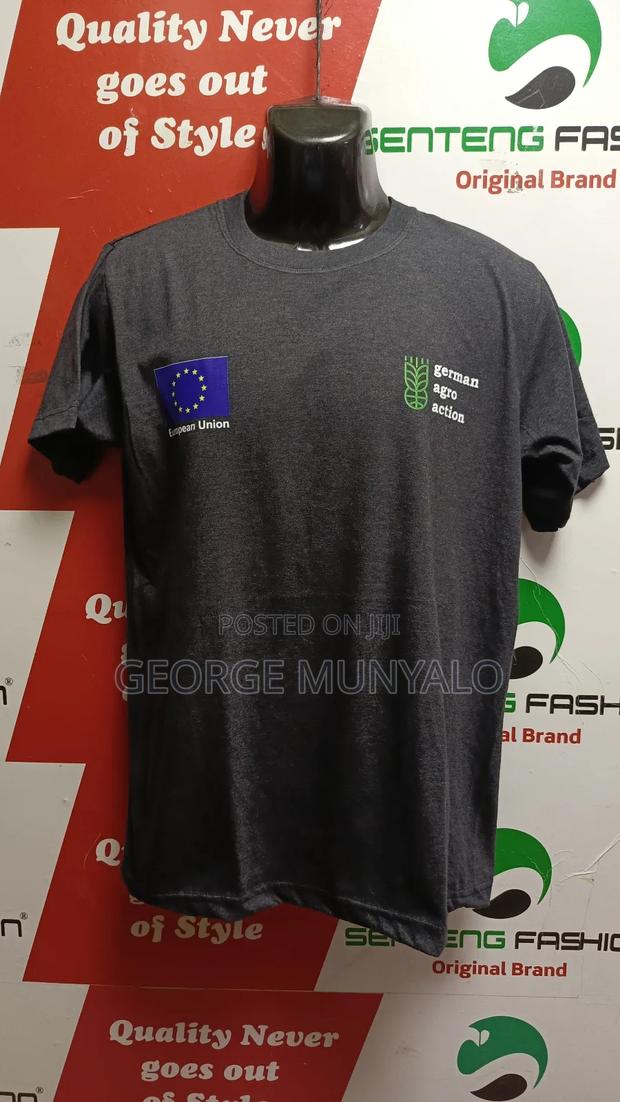 Printed Round Neck T-Shirts - thumbnail 2