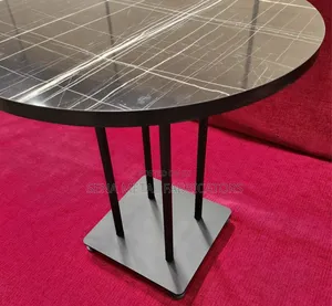 Heavy-Duty Metal Table Legs/Base Tops Are Optional