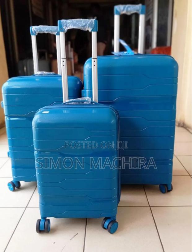 3 in 1 Unbreakable Rubber Suitcase - main view