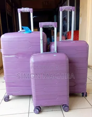 3 in 1 Unbreakable Rubber Suitcase