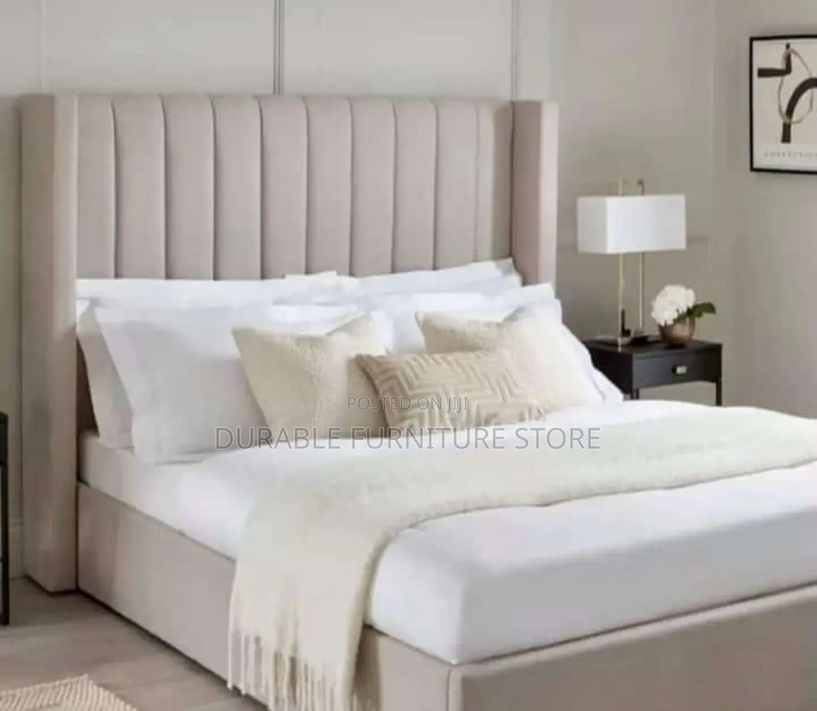 Smart Tufted Bed