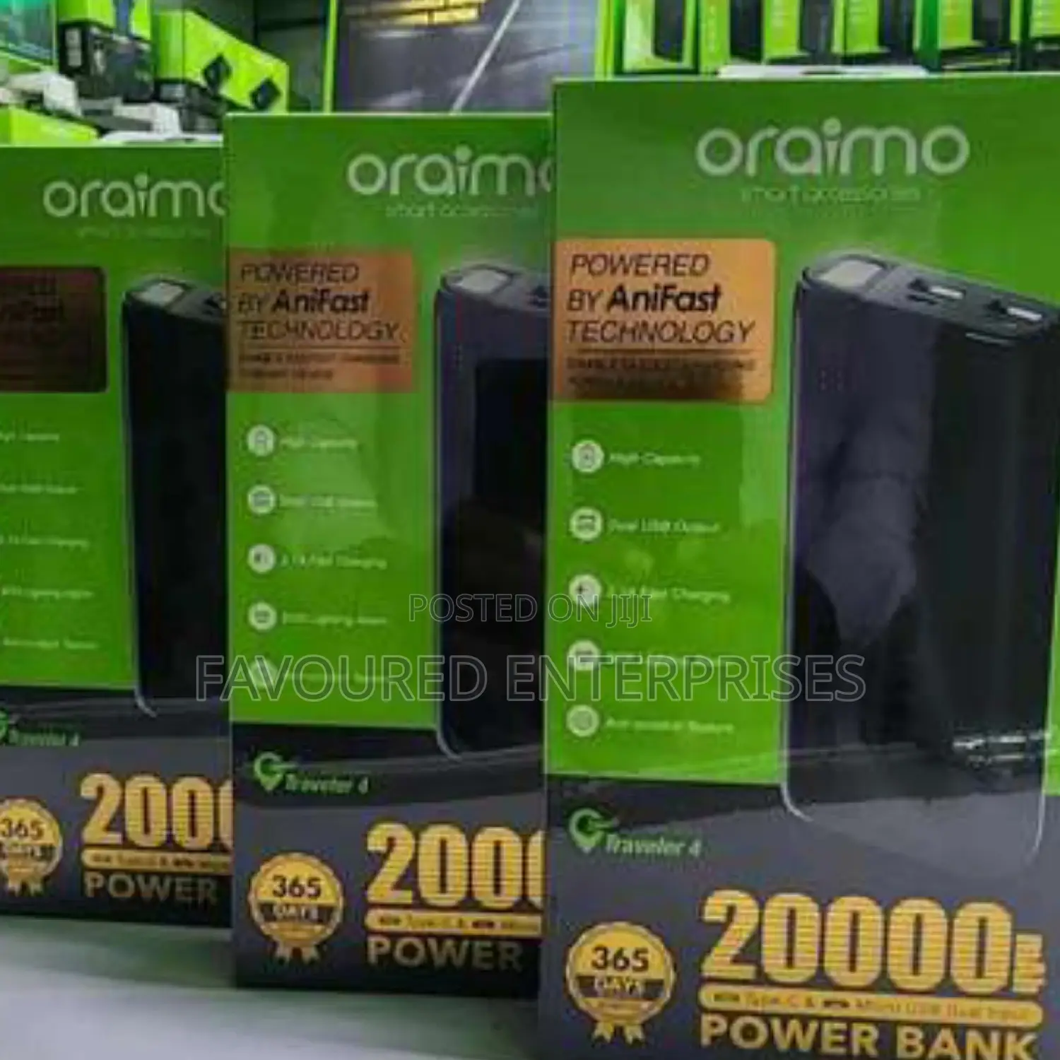 Oraimo Traveller4 20000mah Powerbank