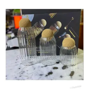 3 PCS Spaghetti Glass Vase