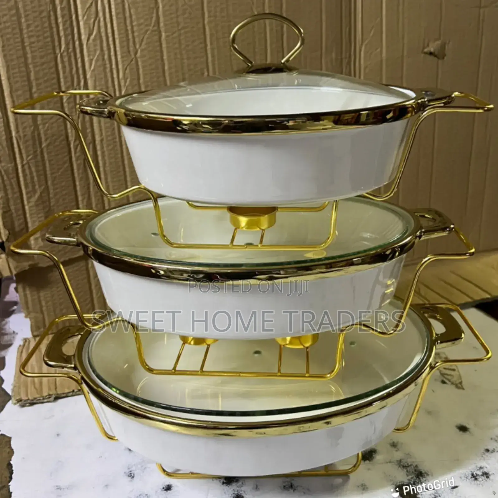 Oval Ceramic Chaffing Dished 
