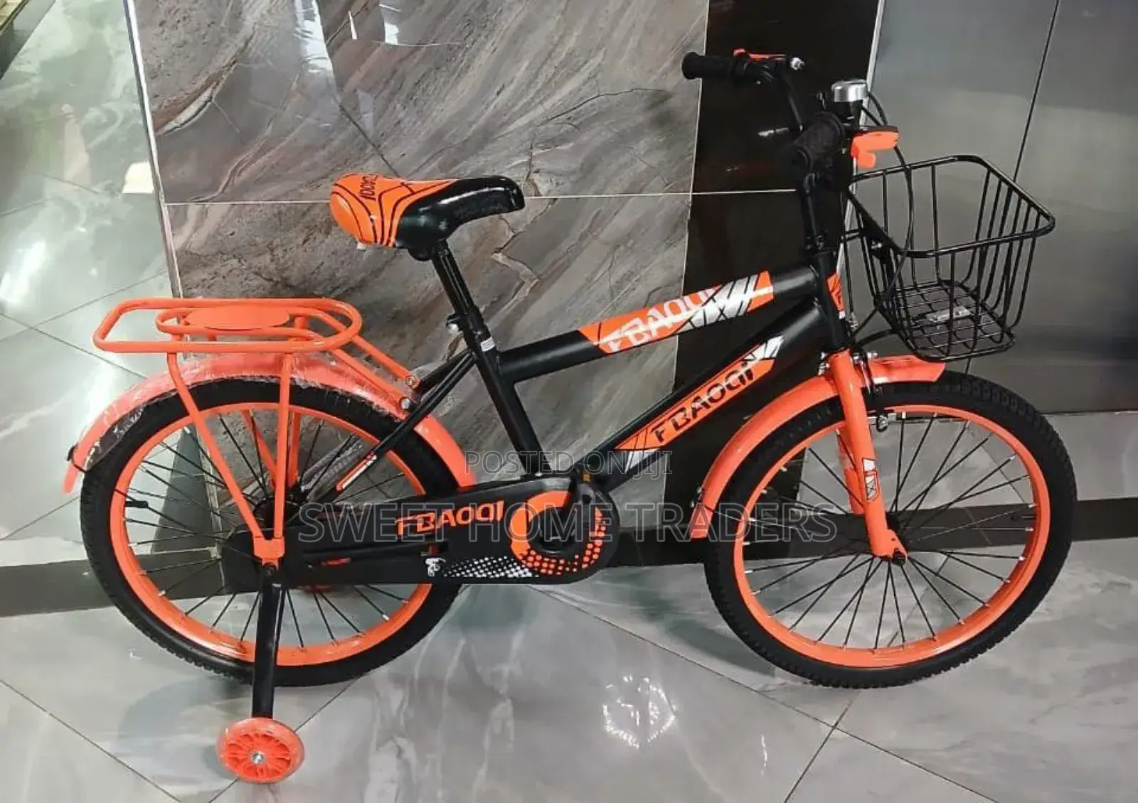 Bike Size 20 Black Orange