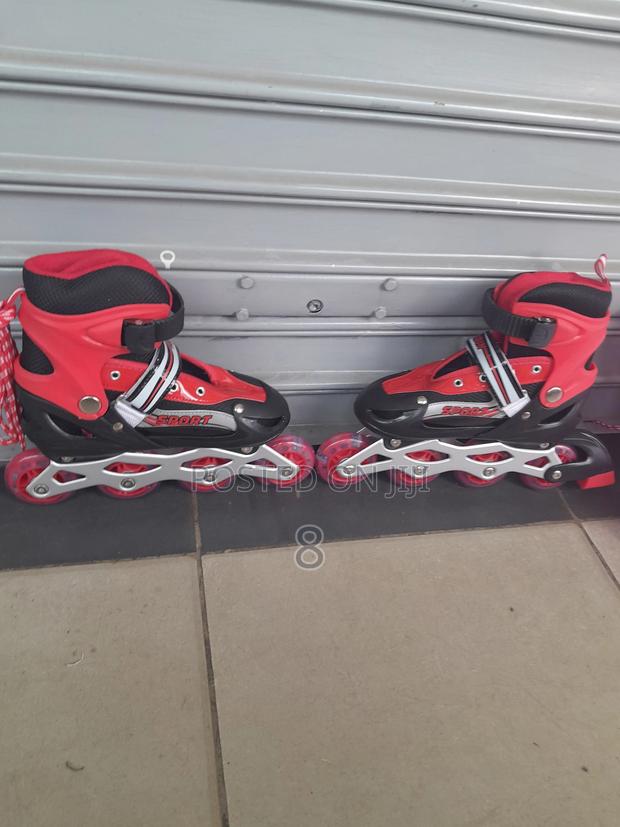 Secure Stylish Adjustable Inline Skates for Active Kids