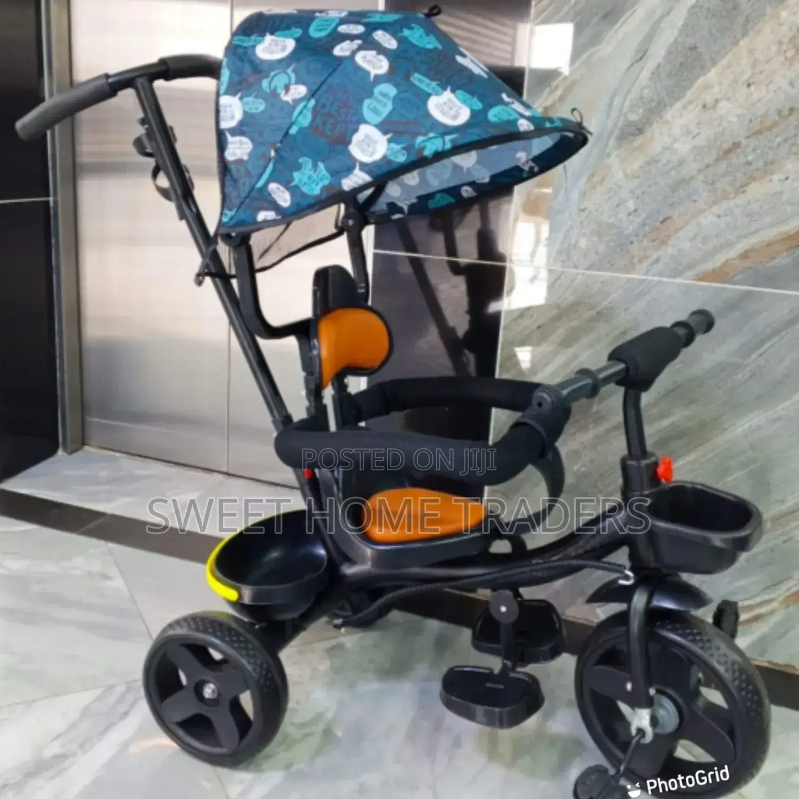 Push Tricycle With Canopy 
Available