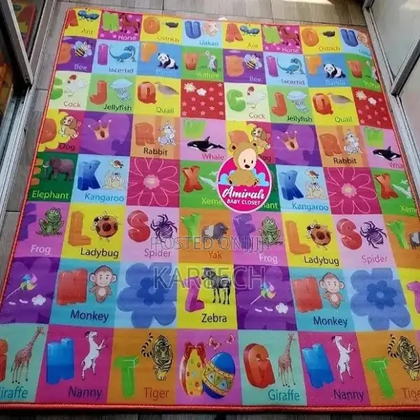 Colorful Durable Crawling Mat for Kids – Soft and Easy To