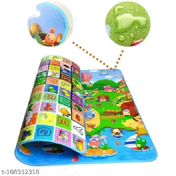 6x9 Kids' Crawling Mat – Perfect Play Space for Babies Tod