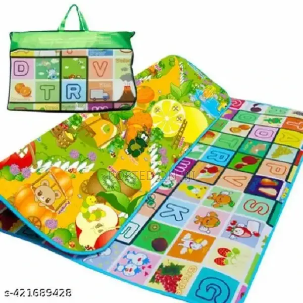 Baby's Perfect Crawling Space – 6x9 Crawling Mat With Cushio