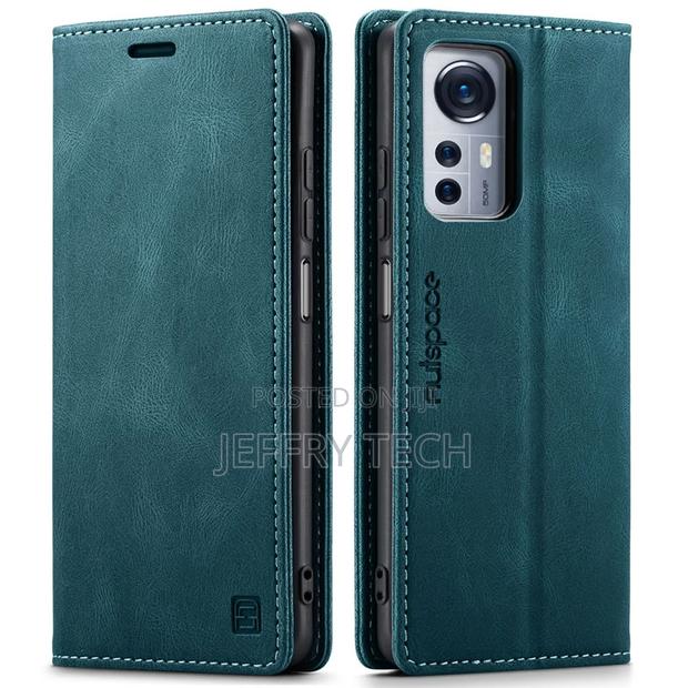 Xiaomi Mi 12 Retro Flip Leather Wallet Case Blue