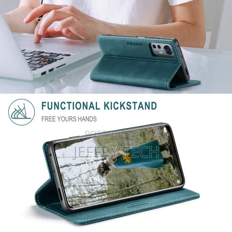 Xiaomi Mi 12 Retro Flip Leather Wallet Case Blue