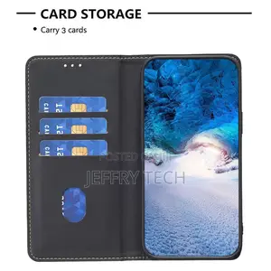 Xiaomi Redmi A3 Premium PU Leather Flip Wallet Case With Mag