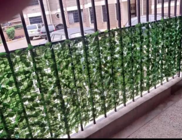 Apartment Balcony Green Privacy Fence