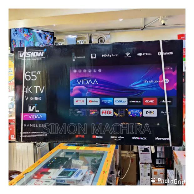 Vision+ 65 Inch Frameless TV - main view