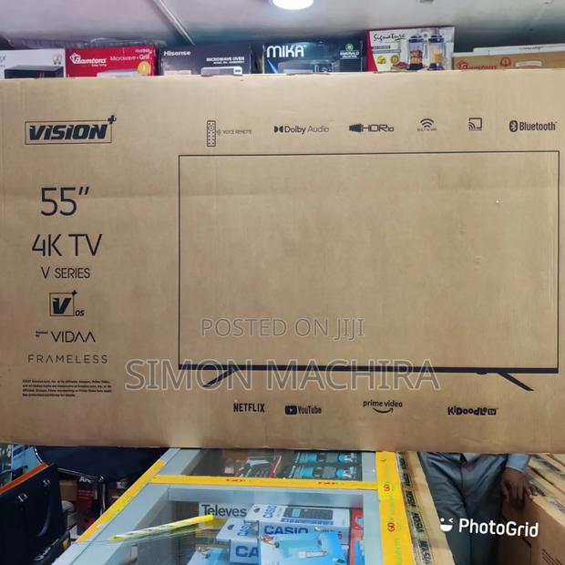 Vision Plus 55 Inch Frameless Smart Tv - main view