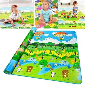 Explore Play on This Extra-Large 6x9 Crawling Mat!