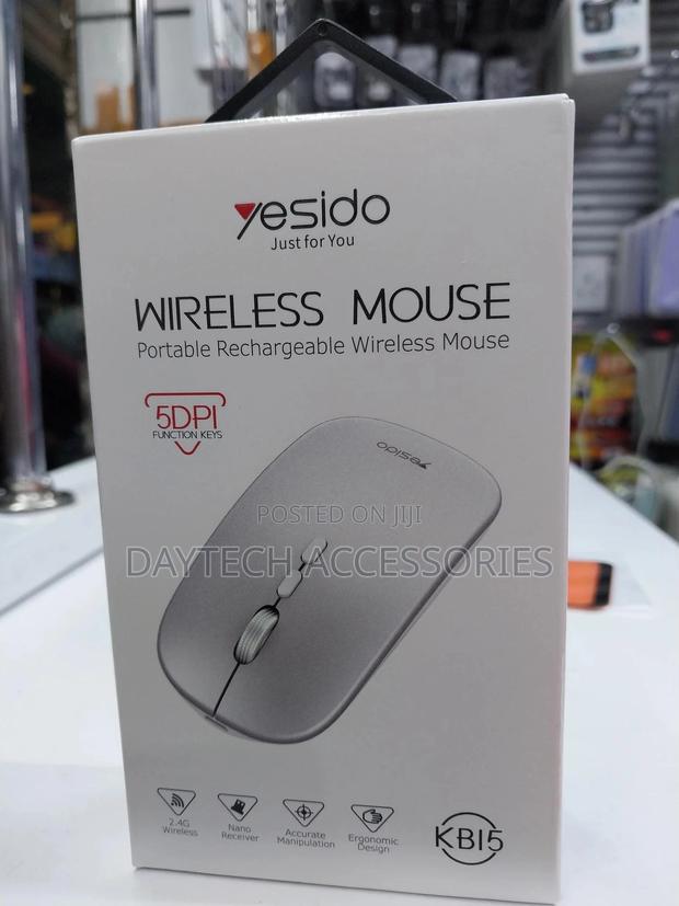 Yesido 2.4g Wireless Mouse, Ergonomic Design Streamlined