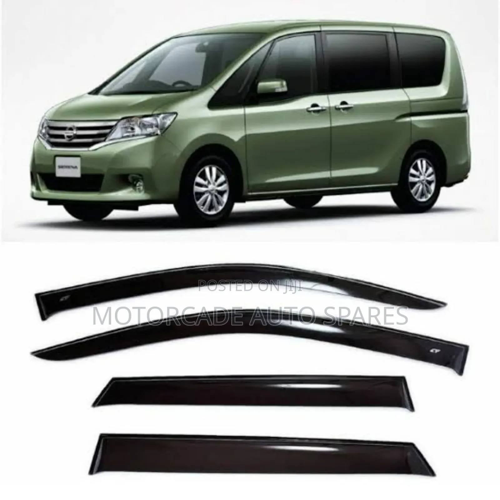 Nissan Serena Windbreakers/Window Visors Set