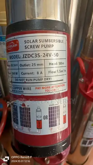 Submissive Solar Water Pump 50m