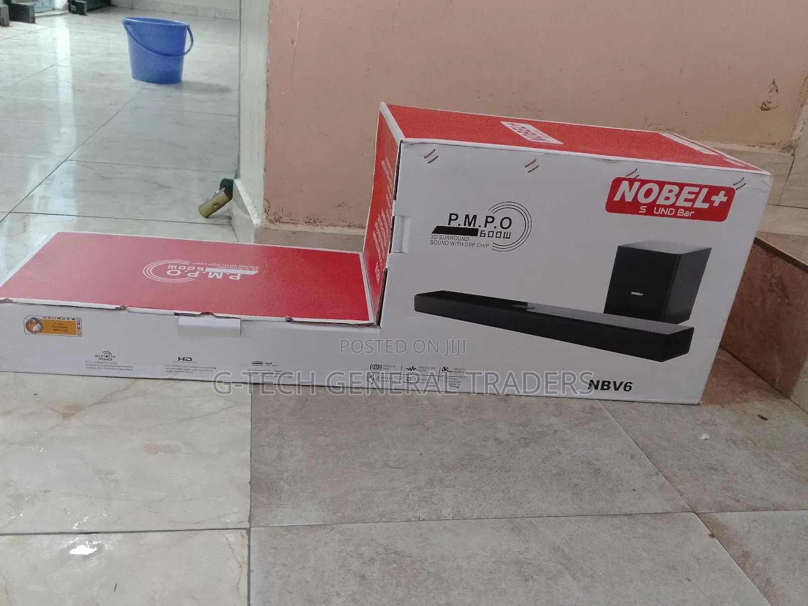 Nobel NBV6 2.1ch Wireless Soundbar System