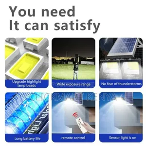 100w Solar Floodlight Outdoor Solar Security Lights