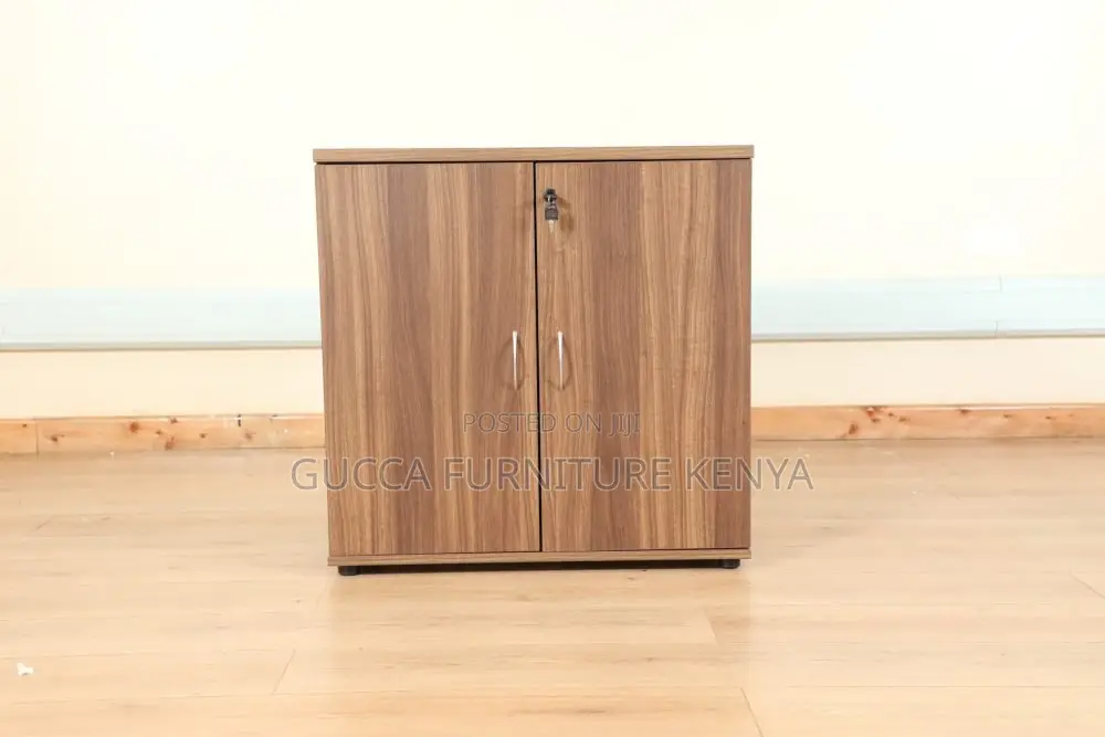 Cabinets: Brown Wooden Executive Storage Office Cupboard