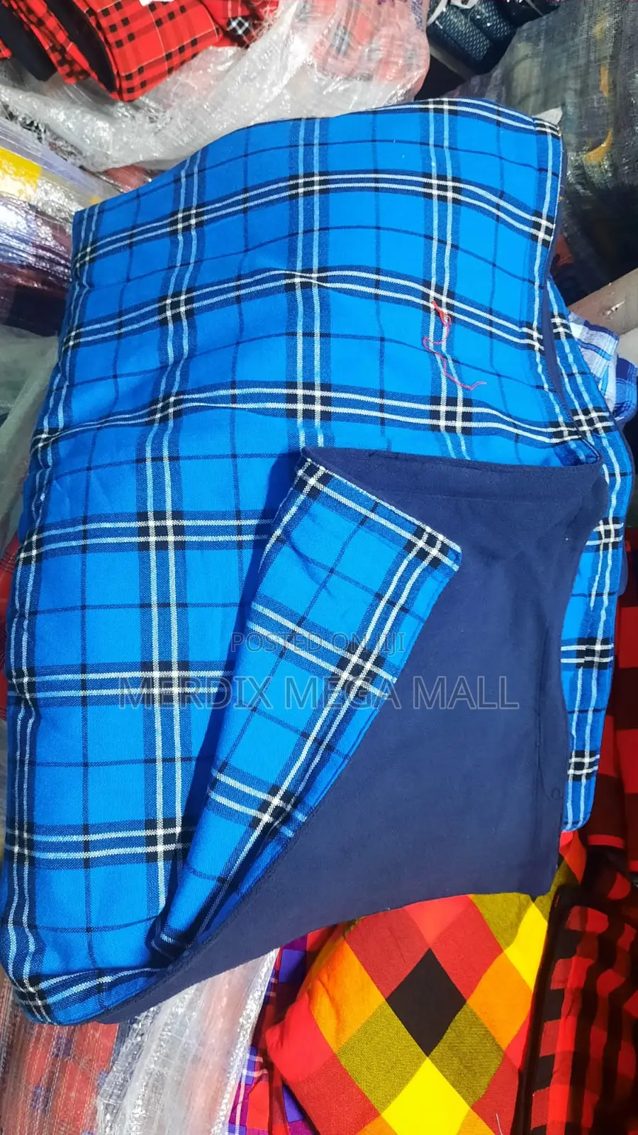 NRB24MS002,Fleece Blankets,Maasai Shuka